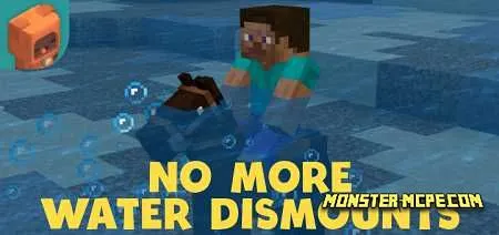 No More Water Dismounts Add-on 1.16/1.15+
