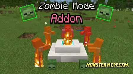 Zombie Mode Add-on 1.16/1.15+