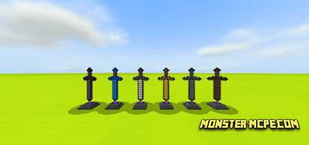 Animated Sword Pedestals Add-on 1.16/1.15+