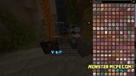 Just Enough Items Mod Built In
