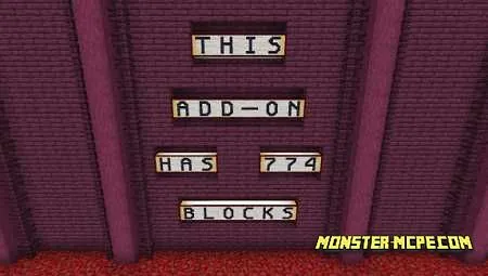 Block letters Add-on 1.16/1.15+