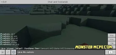 command to get the items (1)