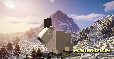 The Caves And Cliffs Update introduces lots of Snow And Goats!