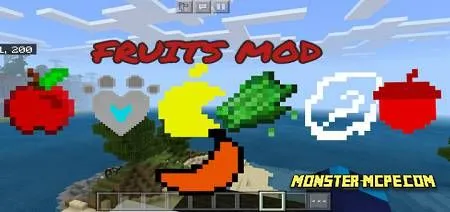 Fruits Mod (Add-on) 1.16.40/1.16+