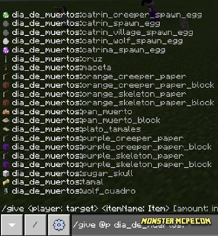 List of items