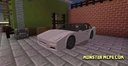White Honda NSX