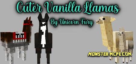 Cuter Vanilla Llamas Texture Pack