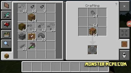 crafting recipes tools