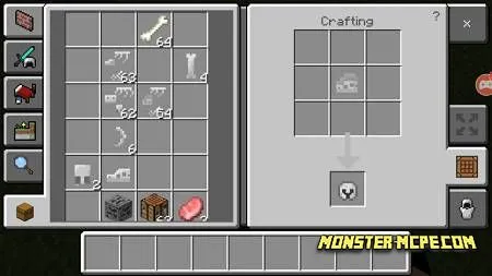 the Bone Armor craft (1)