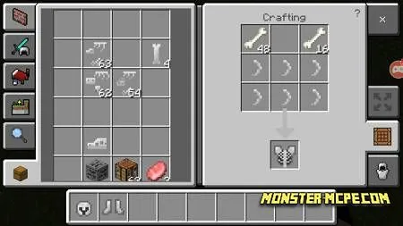 the Bone Armor craft (2)