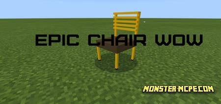 The Most Epic Chair Ever Add-on 1.16+