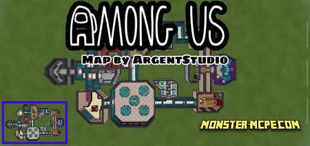 Among Us Mc Map Maps For Minecraft Bedrock