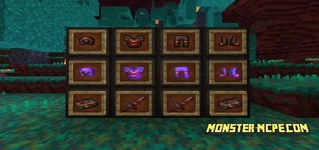 Netherite Lava Tools Add-on
