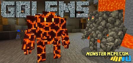 Golems – Dungeons-style Add-on 1.16+