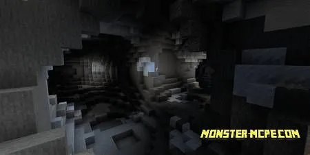 Snowy cave