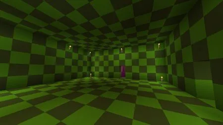 hidden exit in a room