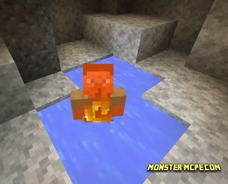 glowing water