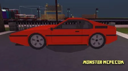 BMW M1 Side view