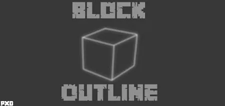 White Block Outline Texture Pack