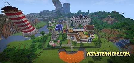 Mega Redstone House Map