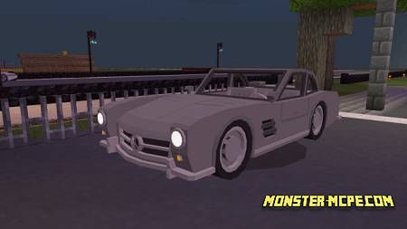 Mercedes Benz 300SL Standard Silver