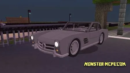 Mercedes Benz 300SL Standard Silver