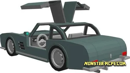 Gullwing doors open