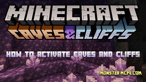 How to activate Caves and Cliffs in Minecraft 1.16?