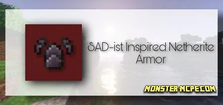 SAD-ist Inspired Netherite Armor Texture Pack