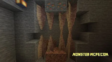 pointed dripstone