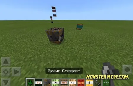 Burning TNT