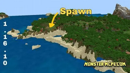 Village And Many Biomes Near The Spawn Point Seed