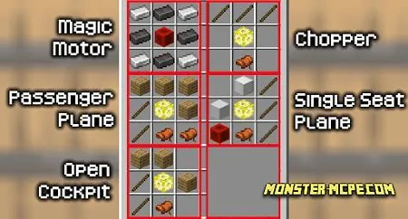 Crafting recipes (2)