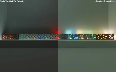 Glowing ores