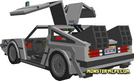 DeLorean DMC-12's Seagull's Wings doors open