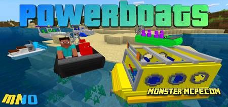 Powerboats Add-on 1.16+