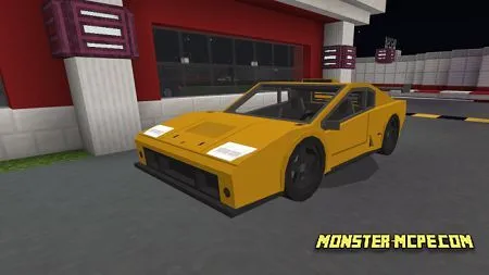 Yellow Lamborghini Diablo