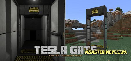 SCP Tesla Gate Add-on 1.16+