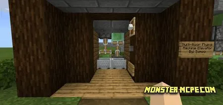Multi-floor Flying Machine Elevator