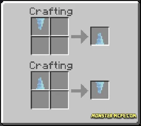 Ice Stalagmites & Ice Stalactites recipe