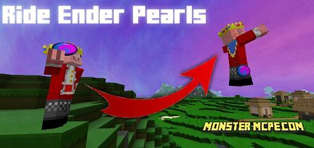 Rideable Ender Pearls Add-on 1.16+