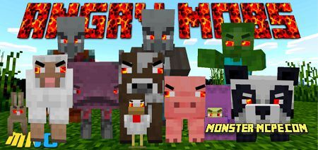 Angry Mobs Add-on 1.18/1.17+/1.16+