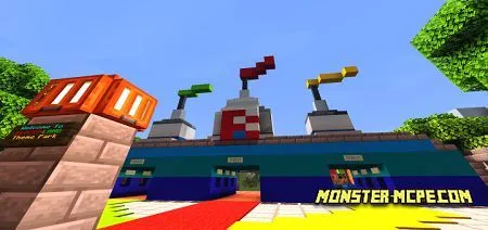 Blazer Land Theme Park Map