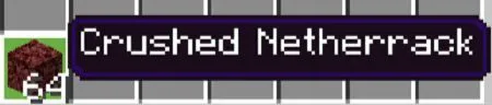 Crushed Netherrack