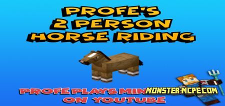 2 Person Horse Riding Add-on 1.16+