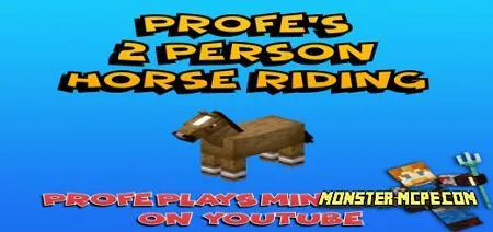 2 Person Horse Riding Add-on 1.16+