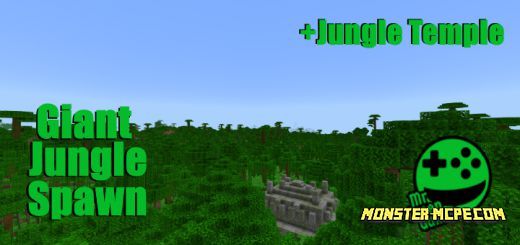 Giant Jungle Spawn Seed Seeds Minecraft Pe