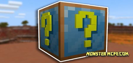 Realistic Lucky Block for Minecraft Pocket Edition 1.16