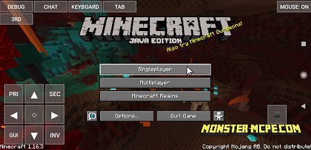 Minecraft java edition download apk