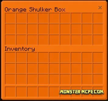 Orange Shulker Box GUI